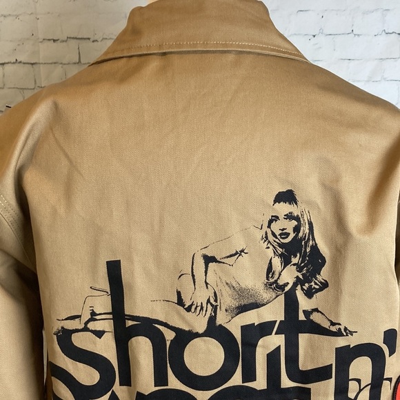 Sabrina Carpenter VIP Short N Sweet Tour Jacket Sz M Concert Tee T-shirt Swiftie - Picture 14 of 16